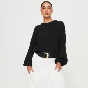 Princess Polly Harmony Sweater Black S/M